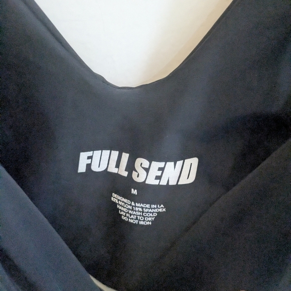 NWT Nelk Boys Full Send One Piece Thong Swimsuit - Picture 3 of 6